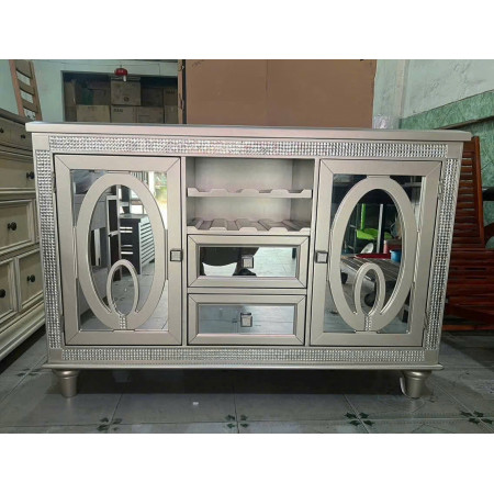 BM312196 : Tủ Buffet , Tủ Rượu ,Tủ Bếp Chén Dĩa - 137cm